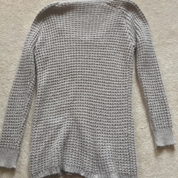 American Eagle Comfy Chunky Beige Sweater - Picture 4 of 4